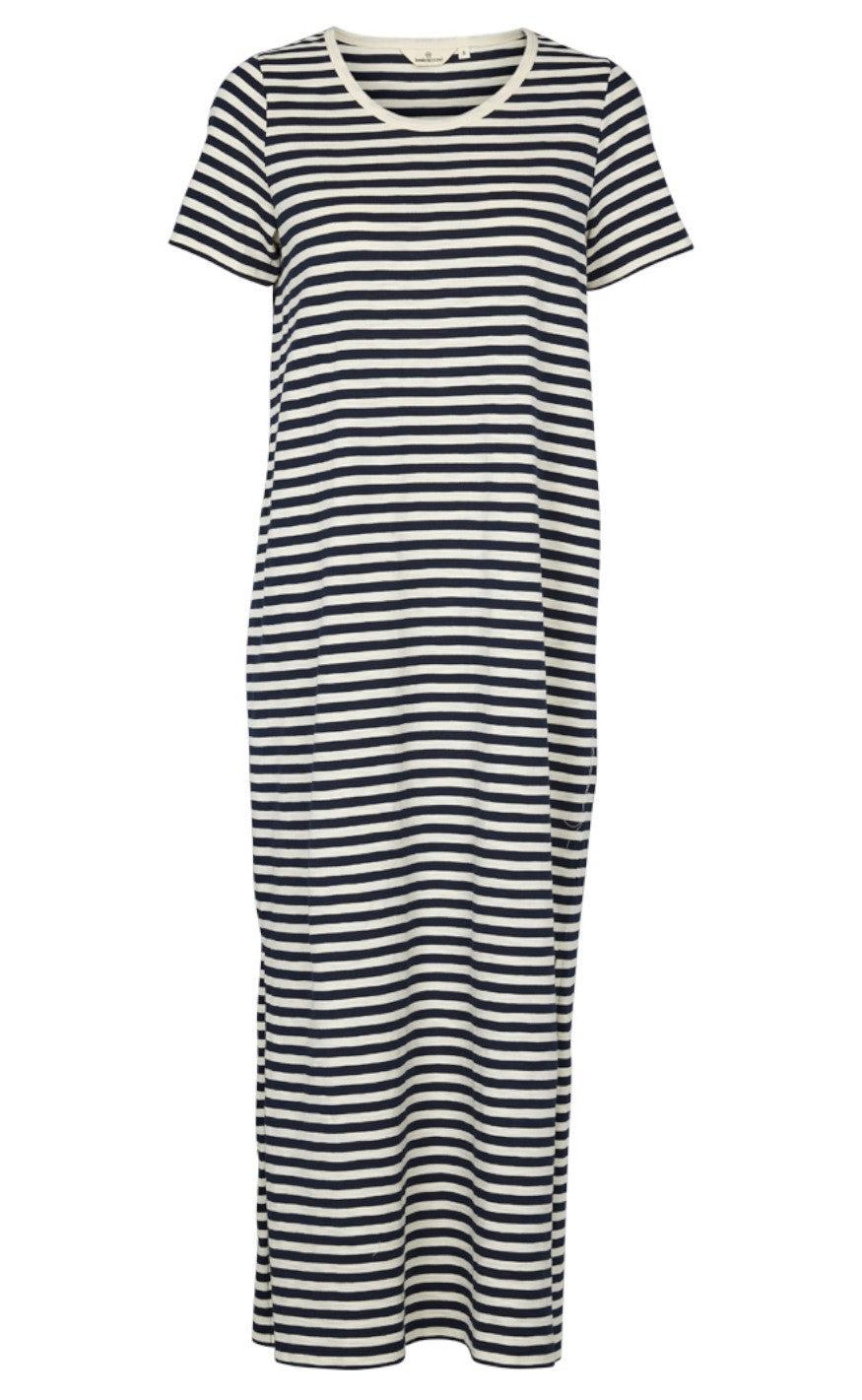 Basic Apparel Kjole Rita Long Navy