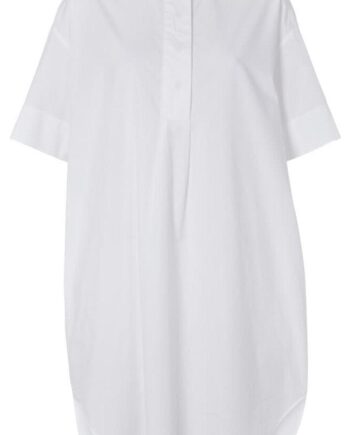 Basic Apparel Skjortekjole Vilde Tunique Bright White