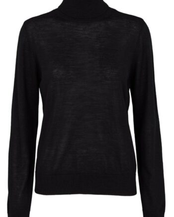 Basic Apparel Sweater Vera Roll Neck Black