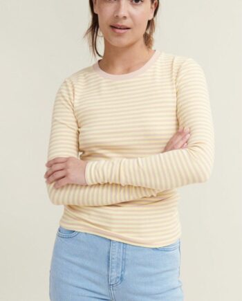 Basic Apparel Tee Ludmilla Rose Dust Custard