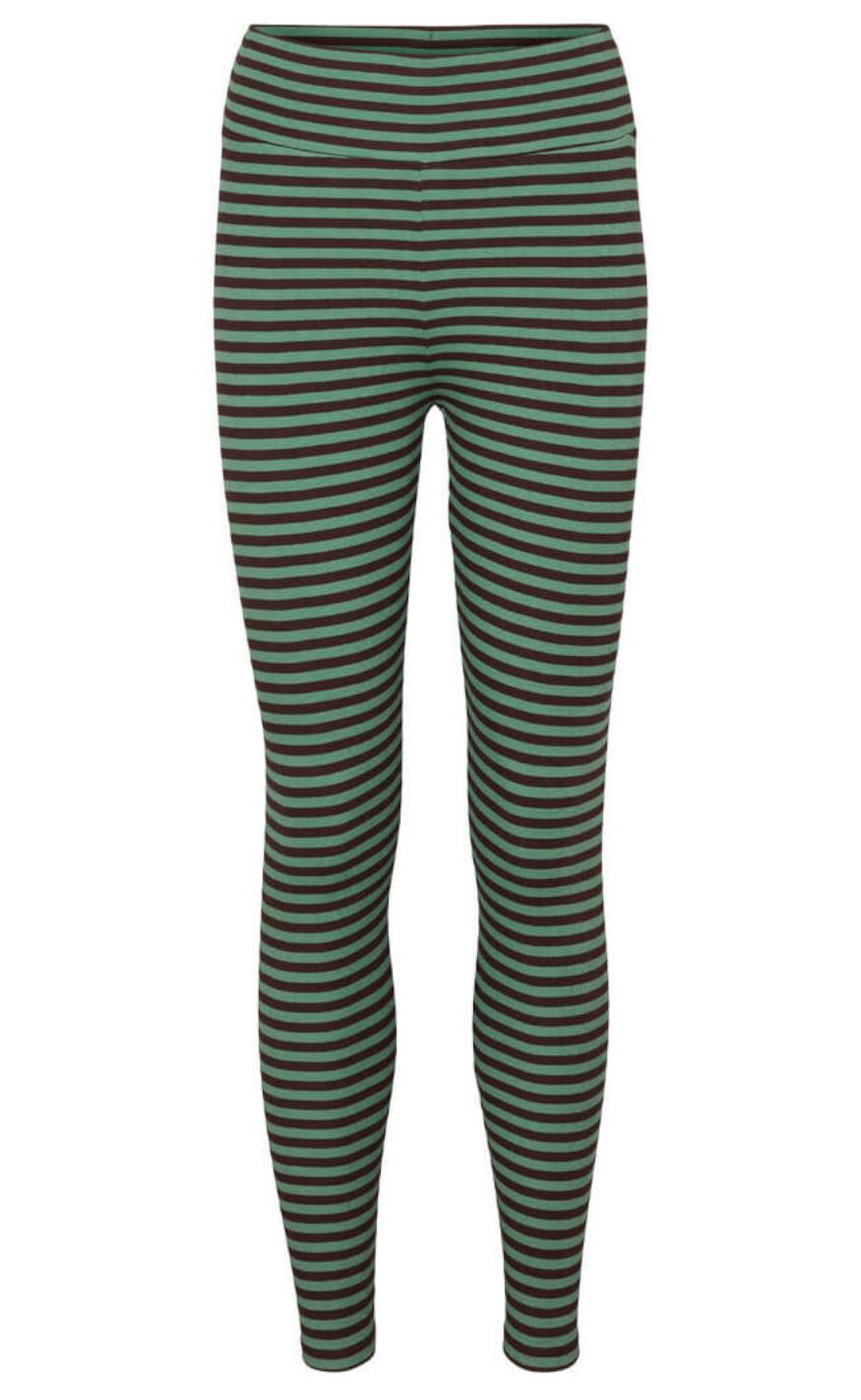 Basic Apparel Tights Ludmilla Frosty Spruce Chocolate Plum