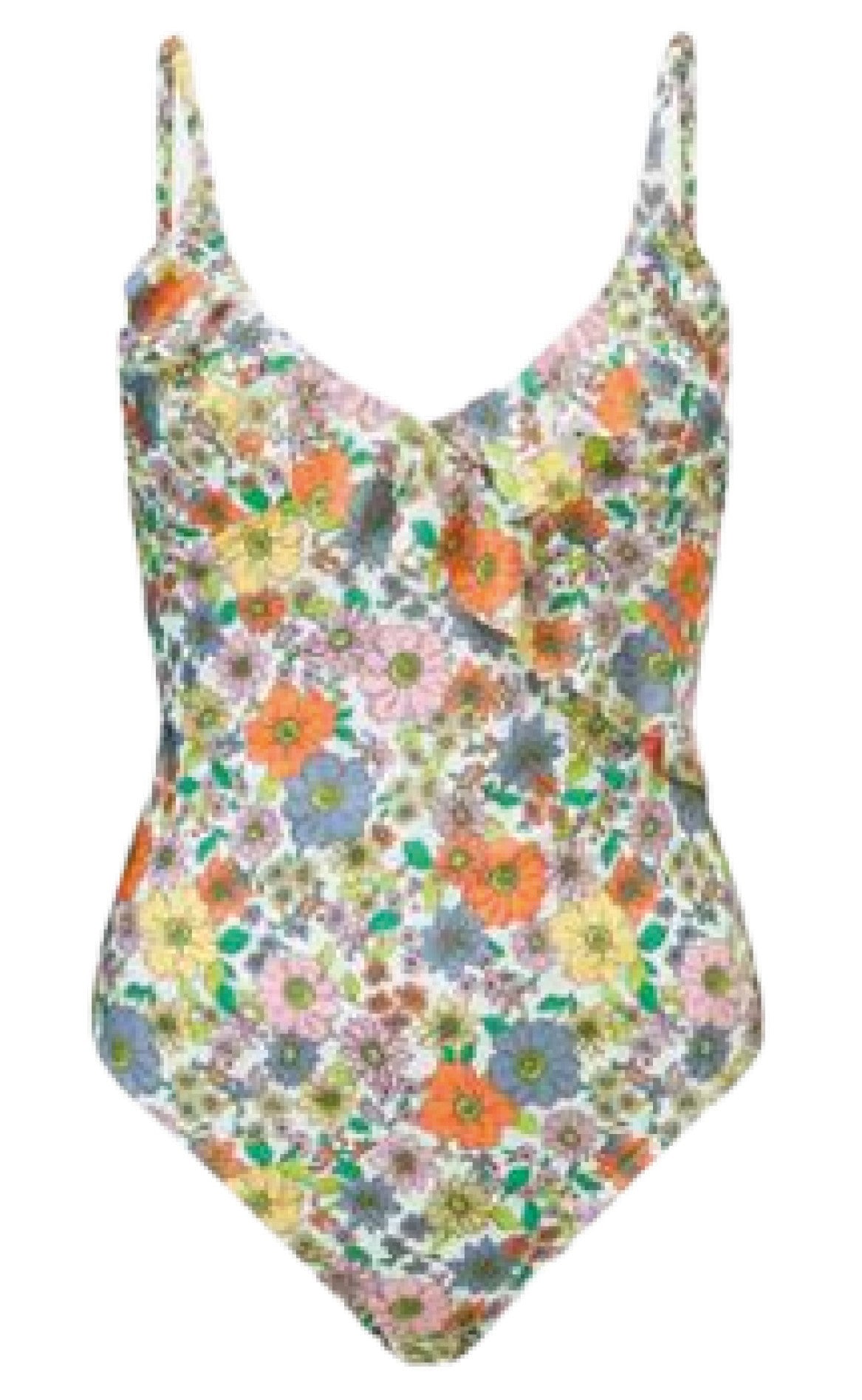 Beck Söndergaard Badedragt Lola Bly Frill Multi Color