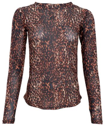 Black Colour Bluse Annie Brown Leo