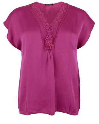 Black Colour Bluse Bea Lace Winter Rose