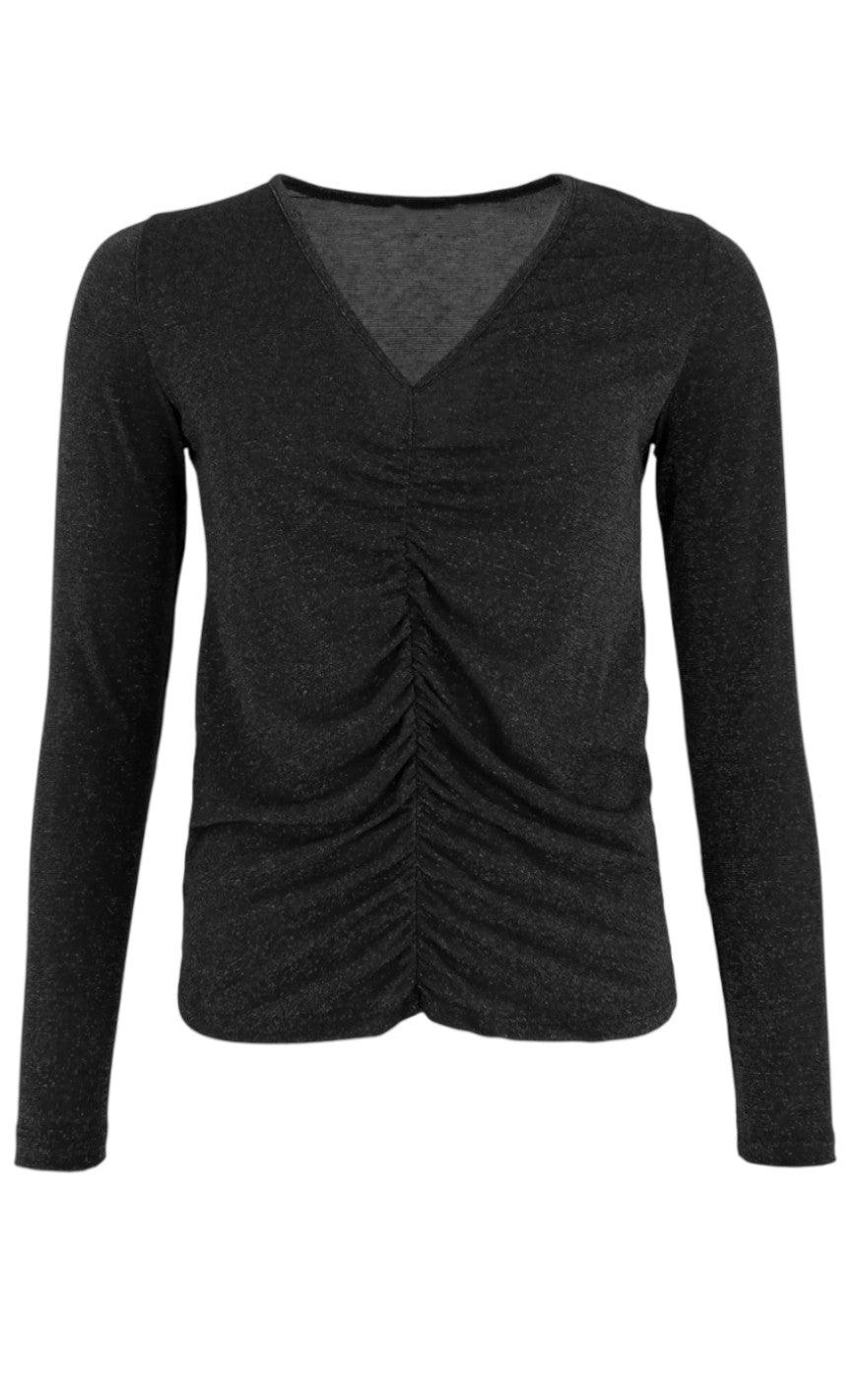 Black Colour Bluse Faye Black