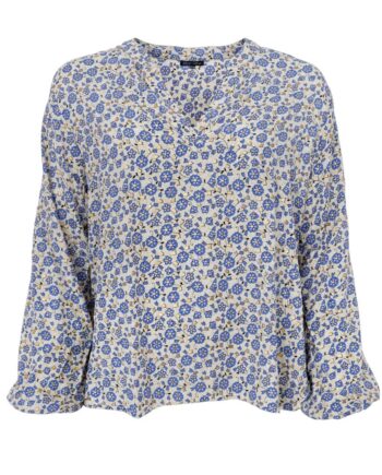 Black Colour Bluse Luna Blue Daisy