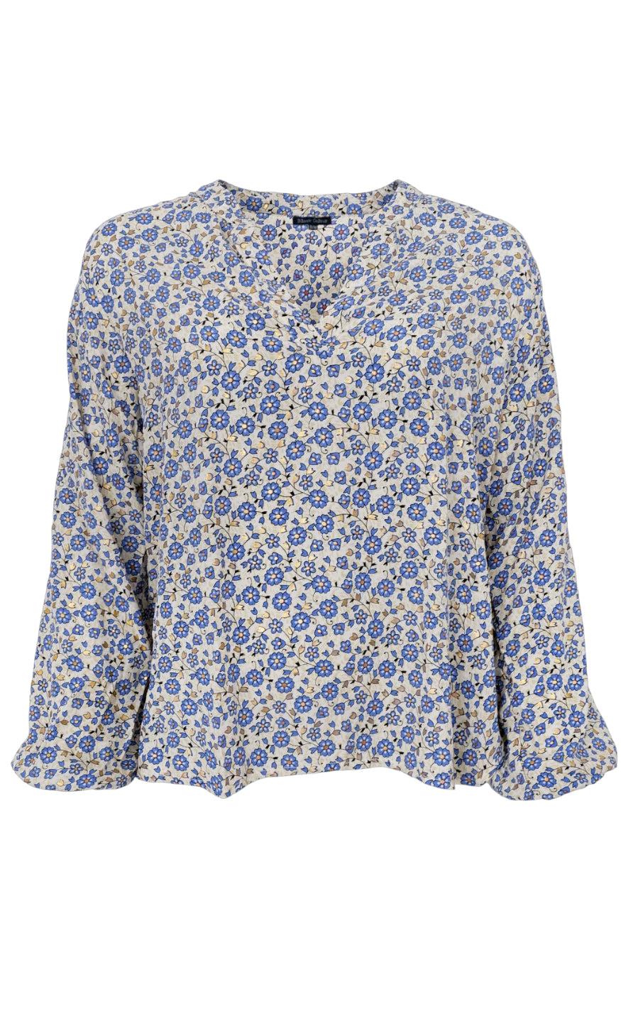 Black Colour Bluse Luna Blue Daisy