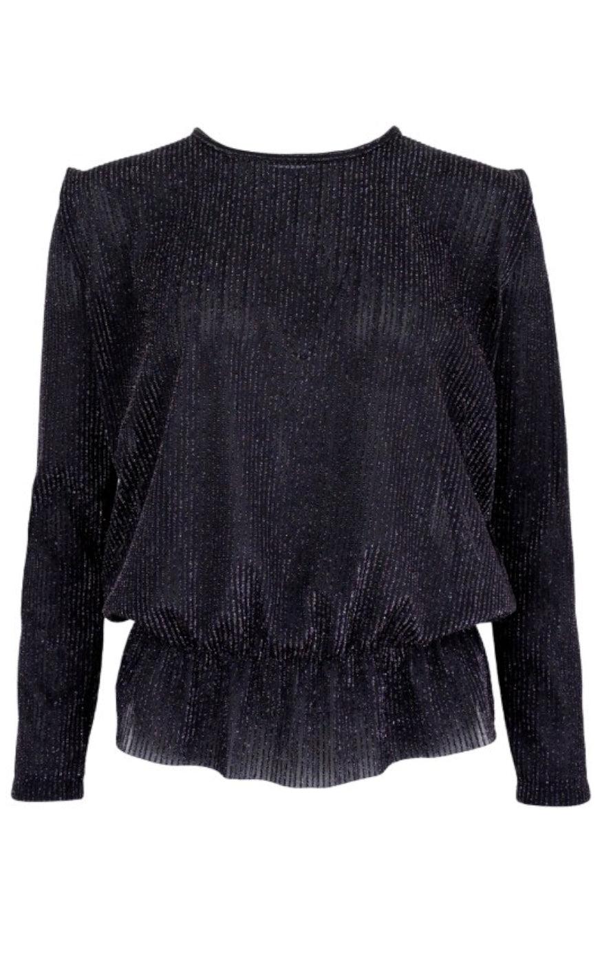 Black Colour Bluse Maisy Black