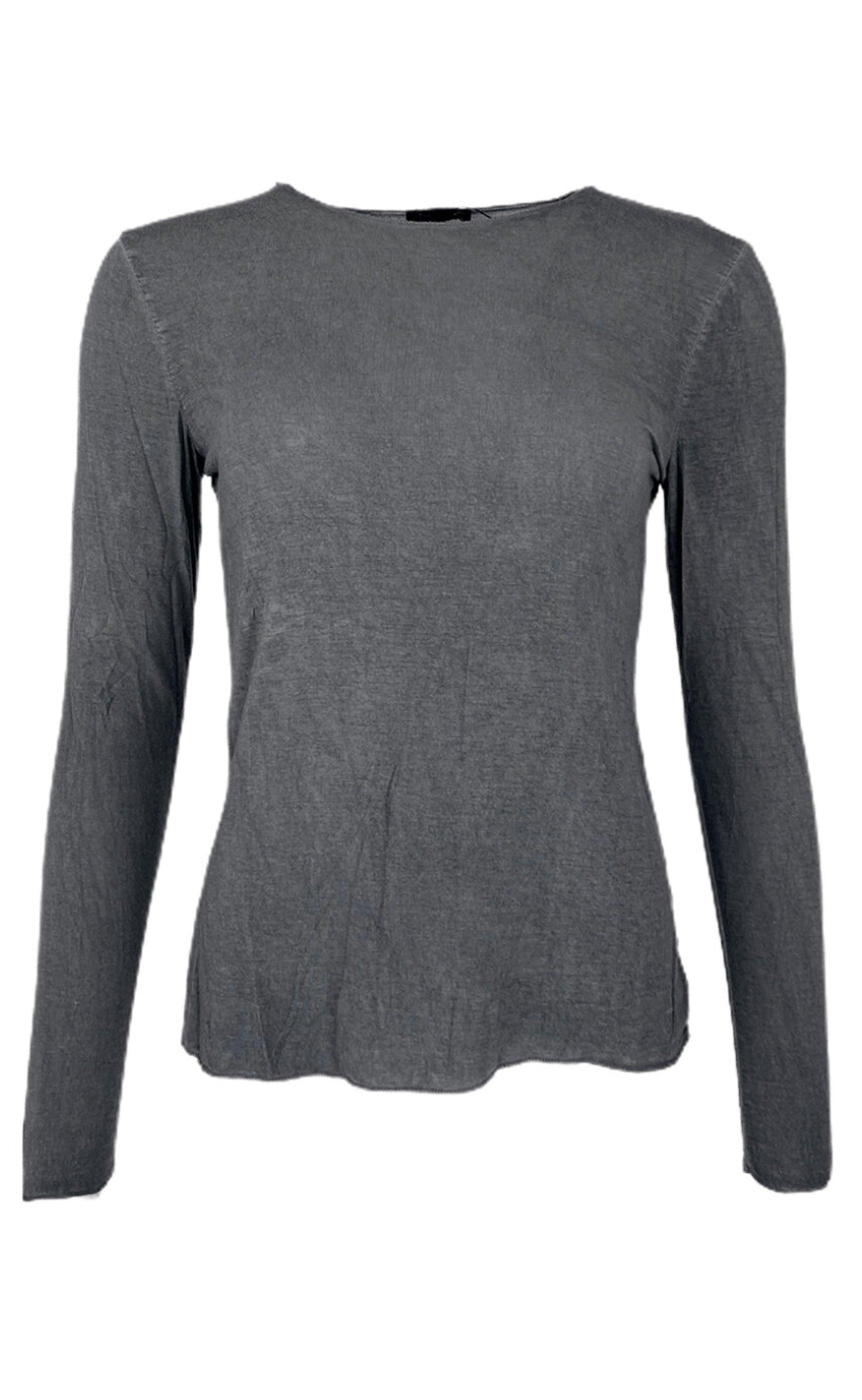 Black Colour Bluse Malle Grey