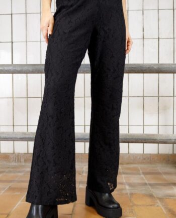 Black Colour Bukser Jones Black