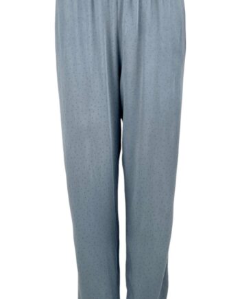 Black Colour Bukser Zira Dusty Blue
