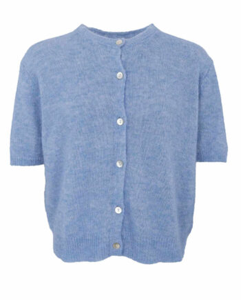 Black Colour Cardigan Dell Ss Lt  Blue