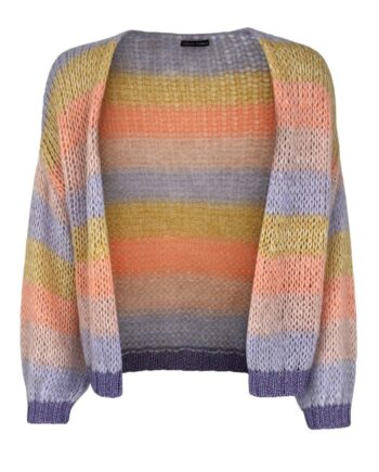 Black Colour Cardigan Filuca Peach