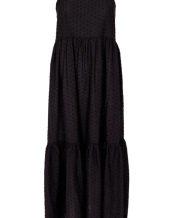 Black Colour Kjole Dottie Black