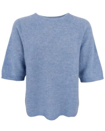 Black Colour Striktrøje Dell Glitter Lt  Blue