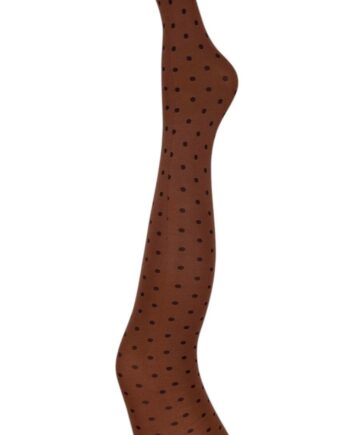 Black Colour Strømpebukser Alma  Brown Dot