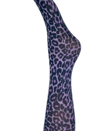 Black Colour Strømper Aura Knee High Socks Leo Lavender