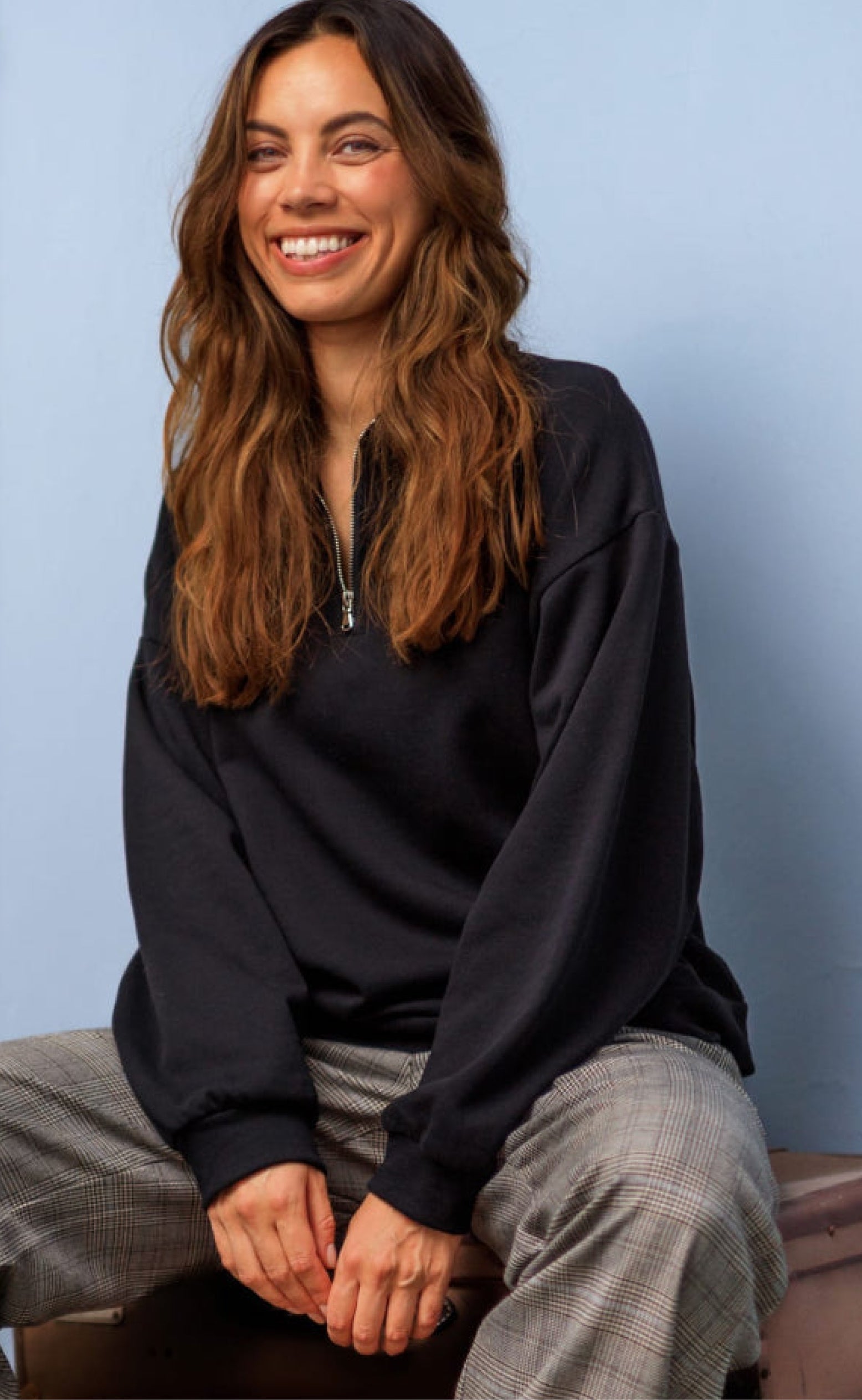 Black Colour Sweatshirt Jada Black