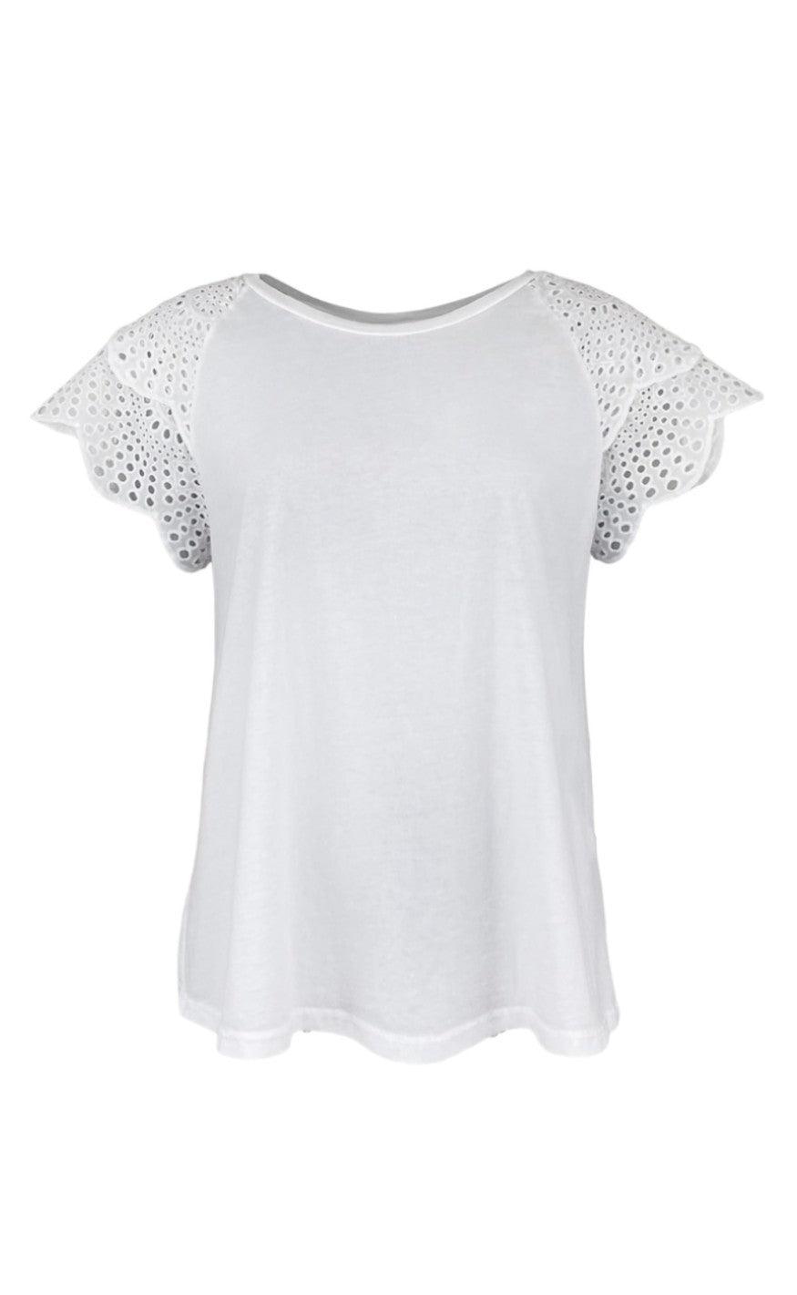 Black Colour Tee Blair White
