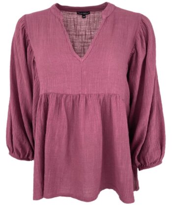 Black Colour Top Elena Boho Winter Rose