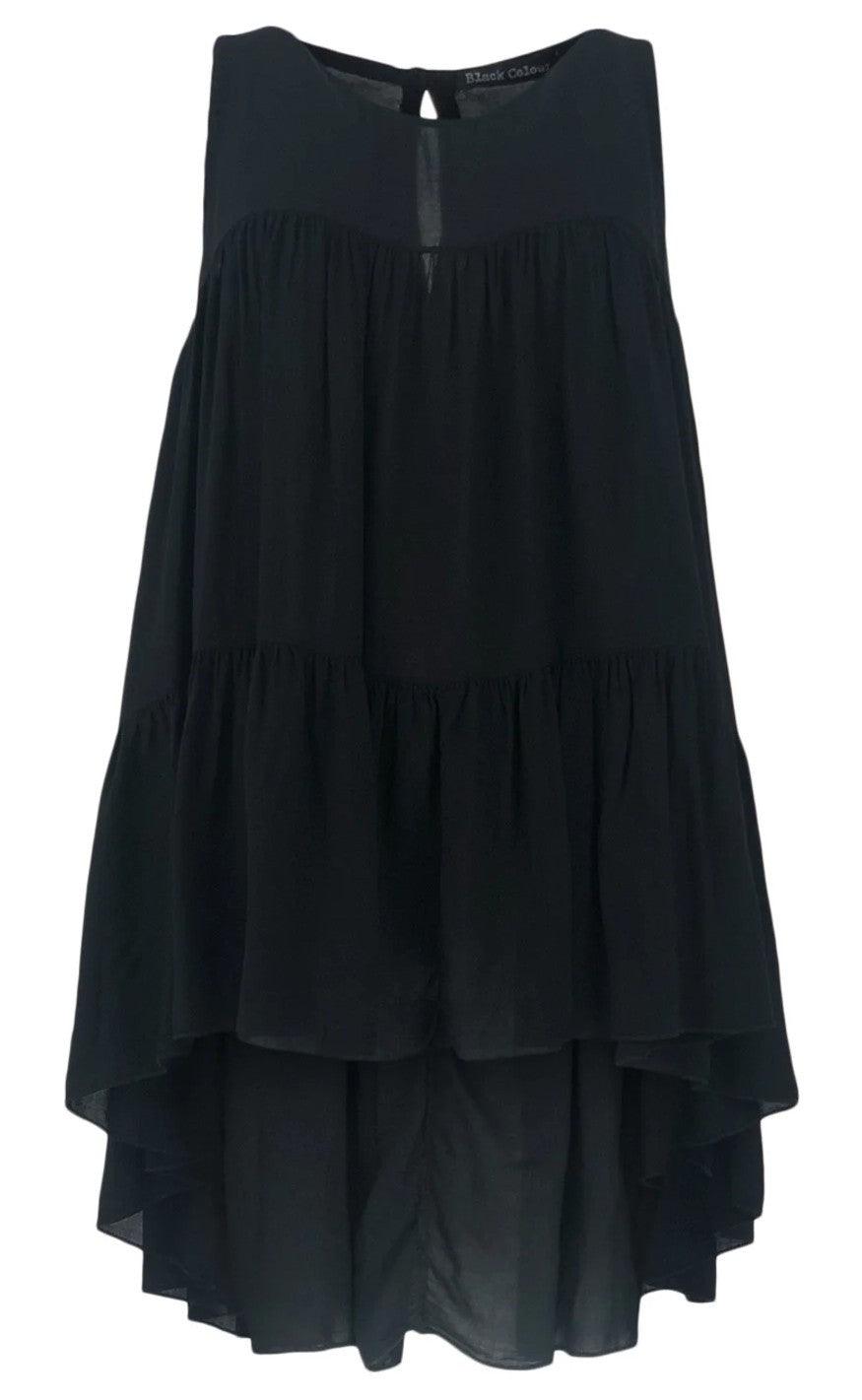 Black Colour Top Kamma Black