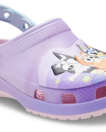 Bluey Pink Classic Clog Multi 25 26