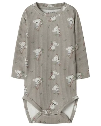 Boala Langærmet Body Vintage Khaki 50