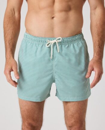Borg Print Swim Shorts  Bb Bosque Swim