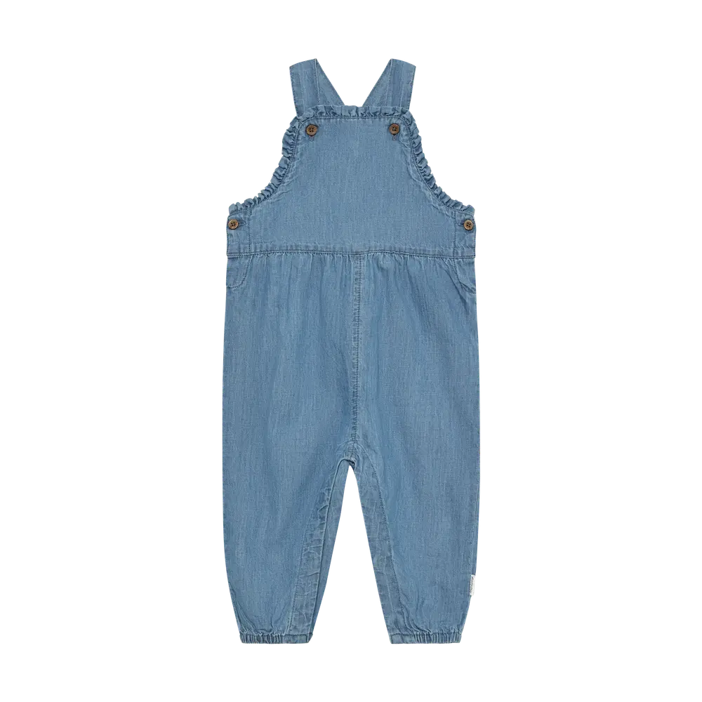Chambray Smækbukser Faded Denim 80
