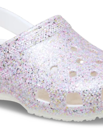 Classic Fantasy Glitter Clog White 30 31