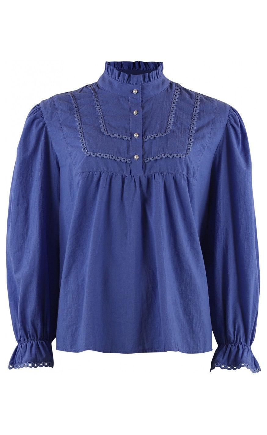 Continue Bluse Isabella Electric Blue
