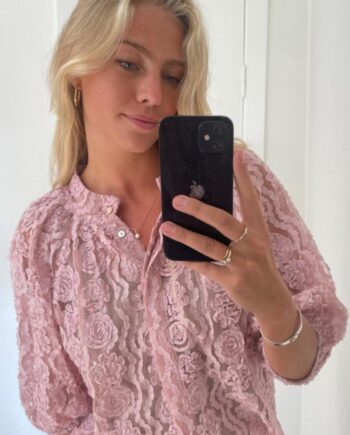 Continue Bluse Sia Lace Rose