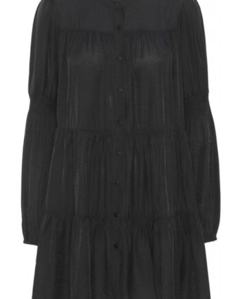 Continue Kjole Sanna Solid Black