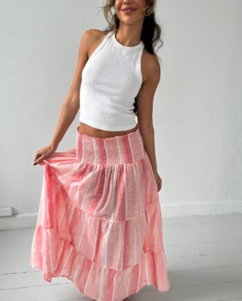 Continue Nederdel Majse Pastel Pink