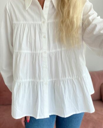 Continue Skjorte Melina White