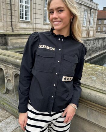 Continue Skjorte Mili Patch Black