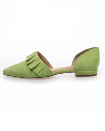 Copenhagen Shoes Loafers   Ballerina New Romance Suede Green