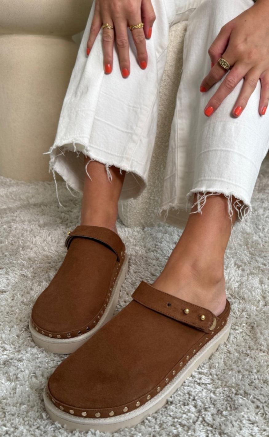 Copenhagen Shoes Loafers Live And Smile Cognac