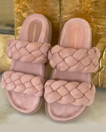 Copenhagen Shoes Sandal Fashionista Suede Rosa   Papaya