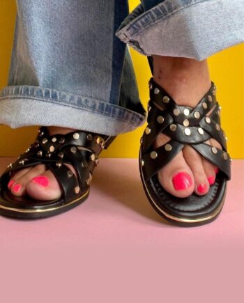 Copenhagen Shoes Sandaler Lala Studs Black