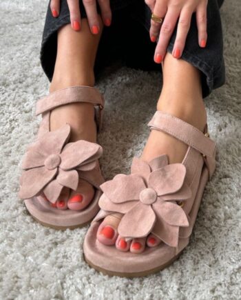 Copenhagen Shoes Sandaler My Flowers Papaya