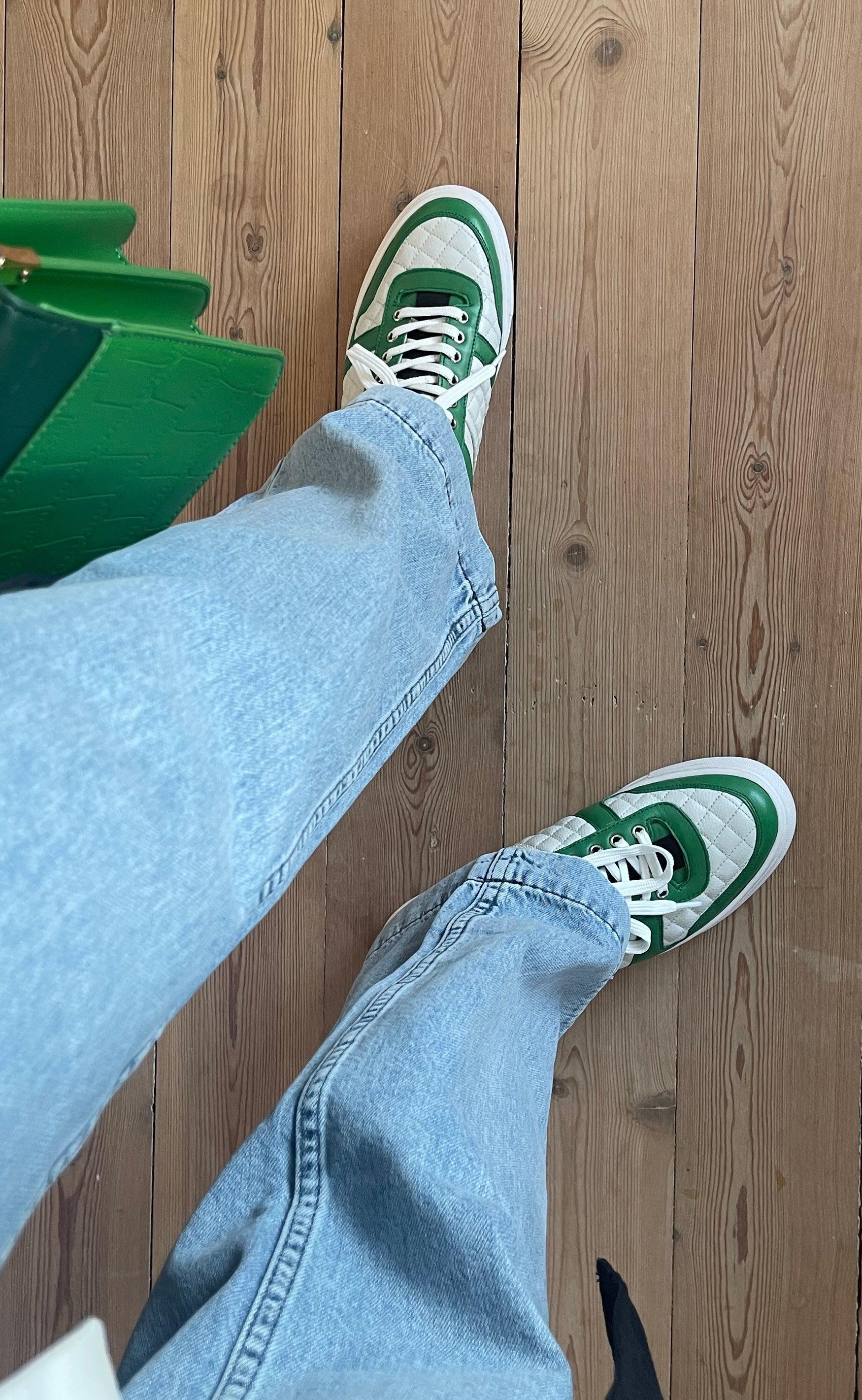 Copenhagen Shoes Sneaker Paris Walk Green   White