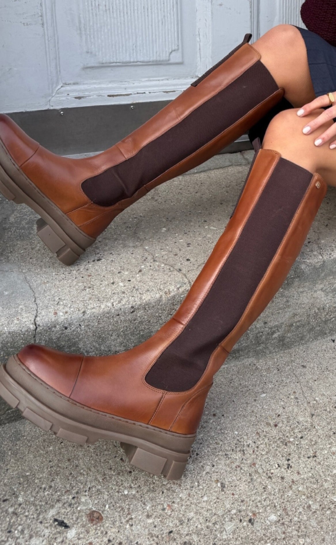 Copenhagen Shoes Støvle Follow Me Cognac