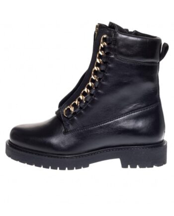 Copenhagen Shoes Støvle Vilma Chain Black Gold