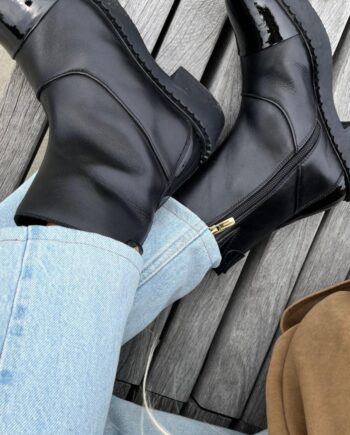 Copenhagen Shoes Støvler Amie Black Patent