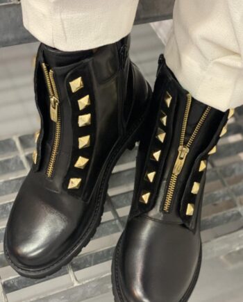 Copenhagen Shoes Støvler Cosy Black Gold