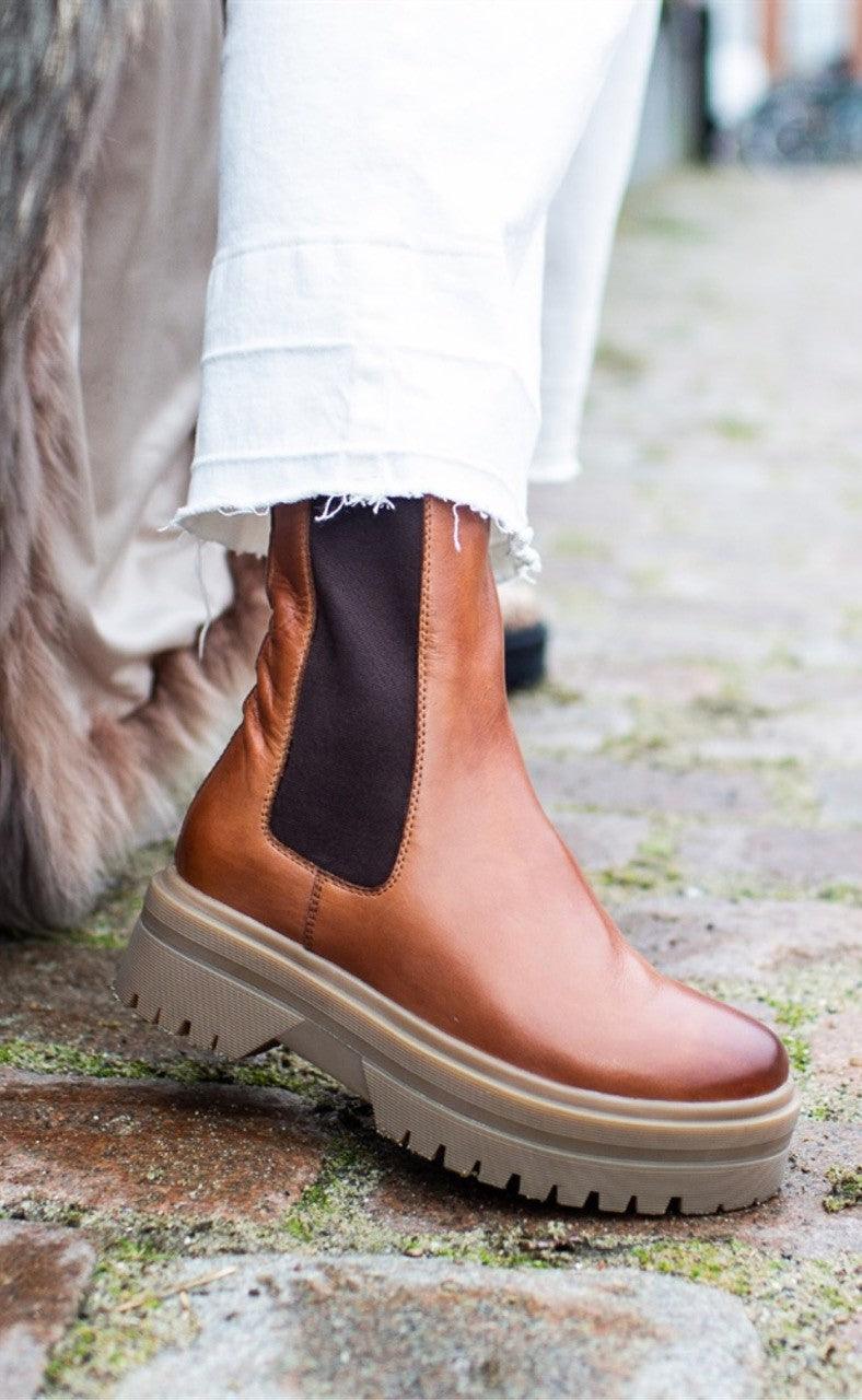 Copenhagen Shoes Støvler Going Cognac