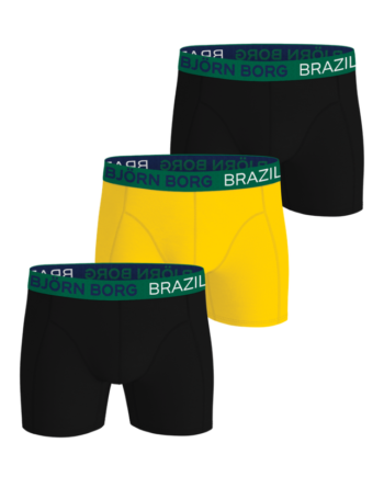 Cotton Stretch Boxer Brazil 3p  Multipack