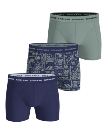 Cotton Stretch Boxer 3p  Multipack