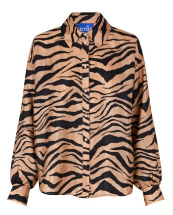 Cras Bluse Gina Zebra Almond